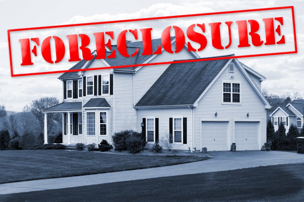 Home with Foreclosure Overlay - Bankruptcy and foreclosure protection